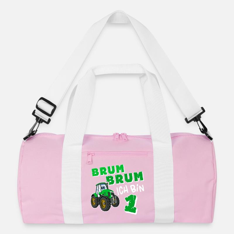 Brum Brum Ich Bin 1 Traktor Recycelte Duffel Bag