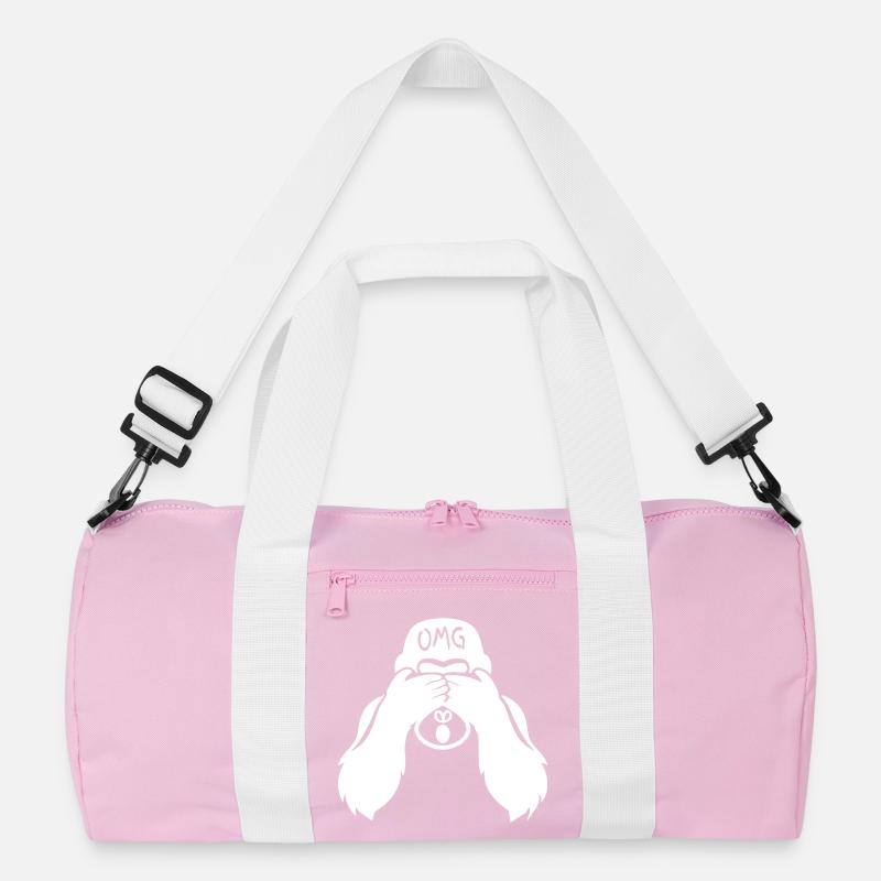 Lustiger Affe OMG Oh my god  Recycelte Duffel Bag