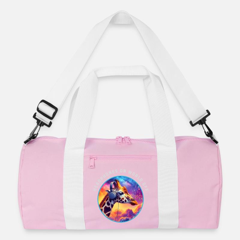 Kopfhörer an Welt aus Recycelte Duffel Bag