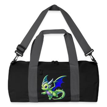 Dragon - Recycled Duffel Bag - black/graphite grey - Front