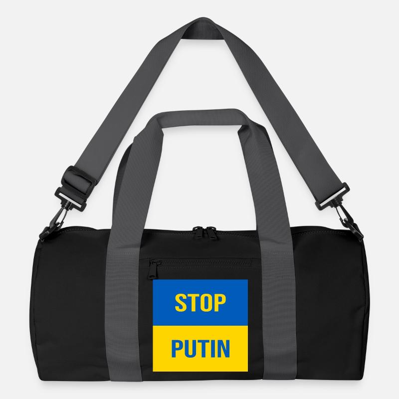STOP PUTIN Recycelte Duffel Bag