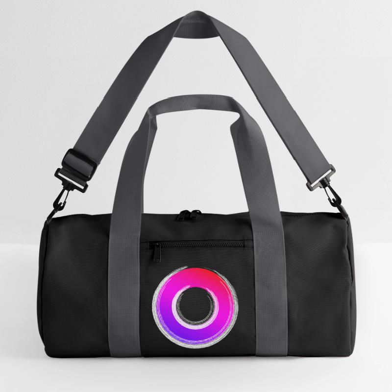 Gradient Ring Sparkle Recycled Duffel Bag