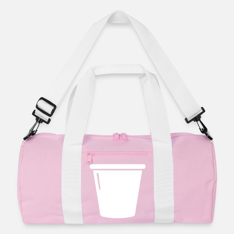 Eimer Putzeimer Haushalt Icon Vektor Recycelte Duffel Bag