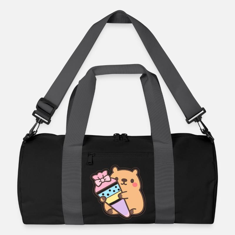Capybara Schulkind – 1. Klasse Recycelte Duffel Bag