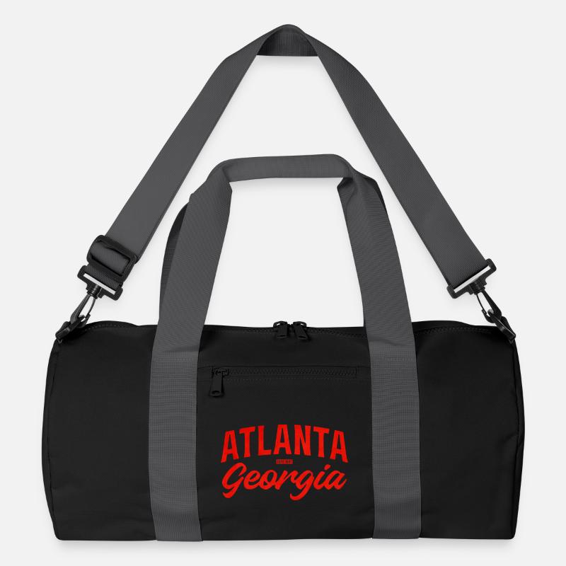 Logo d’écriture d’Atlanta Georgia Sac de sport recyclé