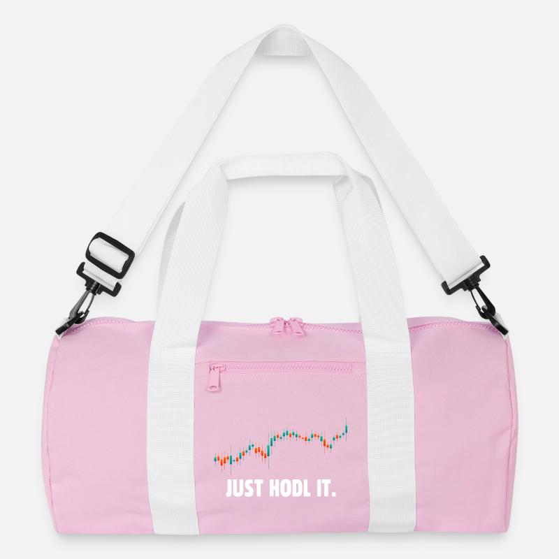 Just hold it bitcoin Recycled Duffel Bag