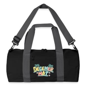Breton Pride Culture Degemer Mat Culture Region - Recycled Duffel Bag - black/graphite grey - Front