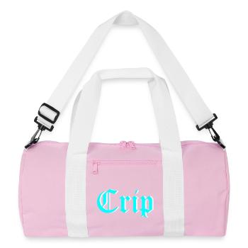 Crip - Recycled Duffel Bag - pink/white - Front