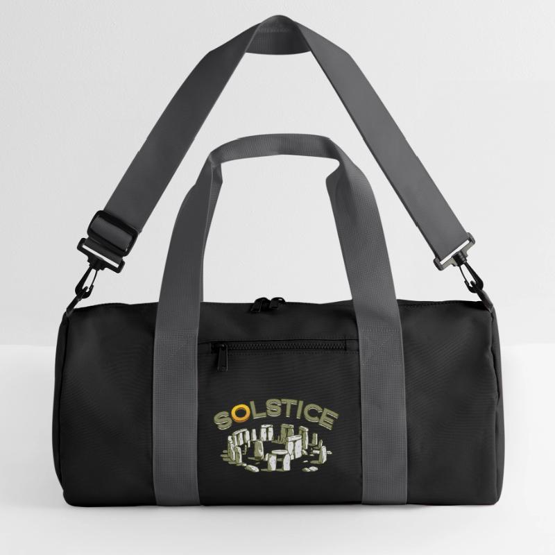 Litha Pagan Summer Solstice Midsummer Midsommar Recycled Duffel Bag