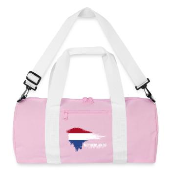 Drapeau de la Pride des Pays-Bas - Sac de sport recyclé - rose/blanc - Devant