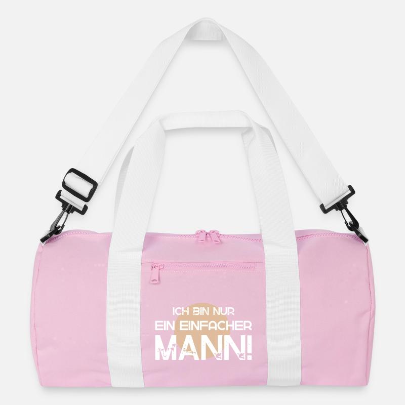 Ich bin nur ein einfacher Mann Recycelte Duffel Bag