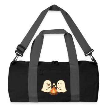 Ghost Fire Camp Halloween - Recycled Duffel Bag - black/graphite grey - Front