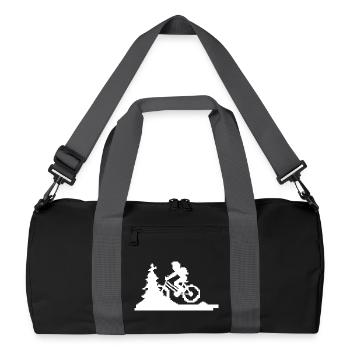 Pixel VTT - Sac de sport recyclé - noir/gris graphite - Devant