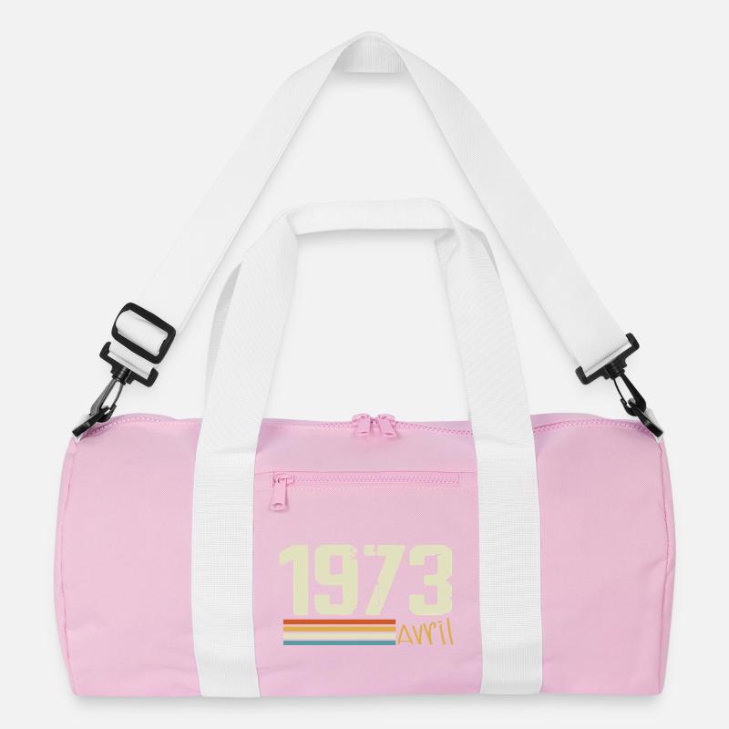 Geboren im April 1973 Recycelte Duffel Bag