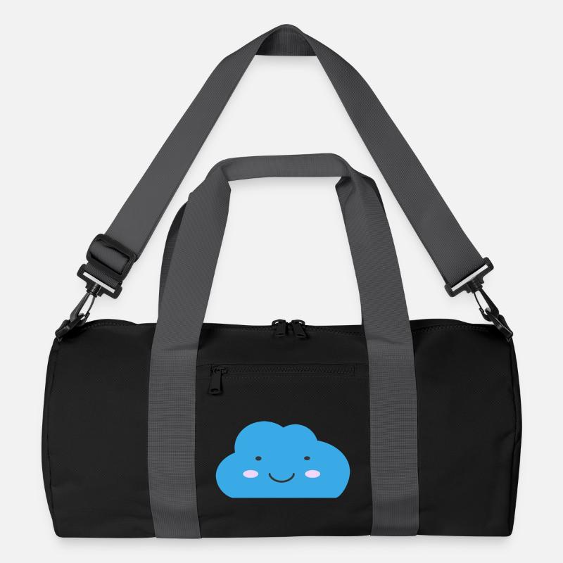 Kawaii-Wolke Recycelte Duffel Bag