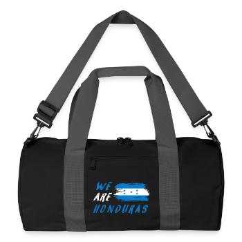 Nous sommes le Honduras - Sac de sport recyclé - noir/gris graphite - Devant