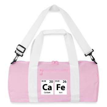 CaFe Chemistry Periodic Table - Recycled Duffel Bag - pink/white - Front