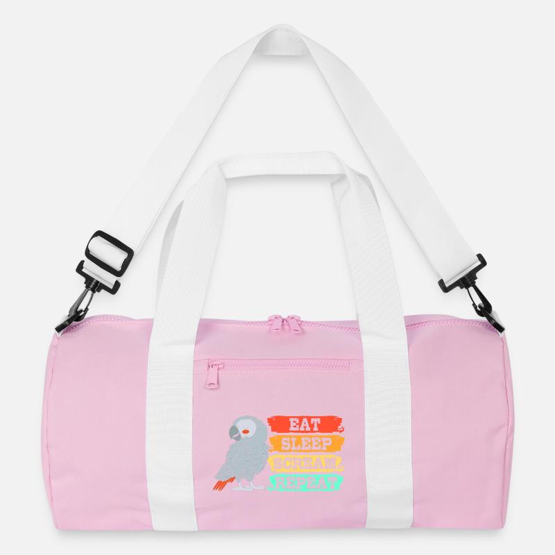 Parrot Grey Recycled Duffel Bag