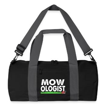 Lawn (meadow) Lawn mower - Recycled Duffel Bag - black/graphite grey - Front