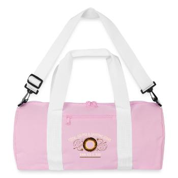 Eclipse & Shooting Stars Spain 2026 - Recycled Duffel Bag - pink/white - Front