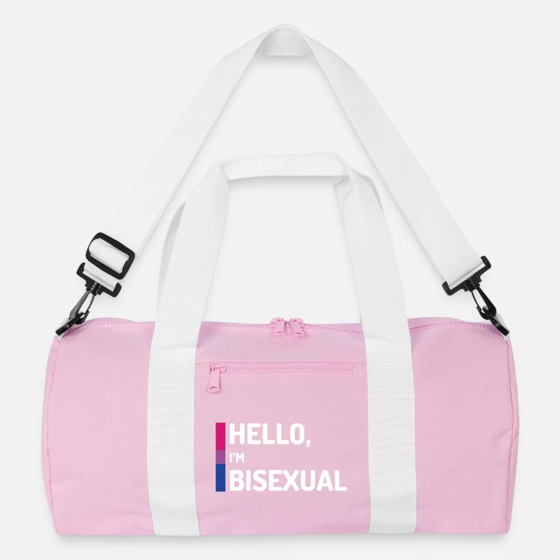 Hallo, ich bin bisexuell Recycelte Duffel Bag