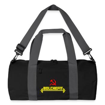 Bolchefit - Recycled Duffel Bag - black/graphite grey - Front