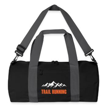 trail running - Recycled Duffel Bag - black/graphite grey - Front