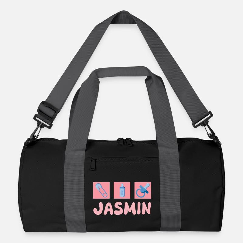 Jasmin als Schnuller Recycelte Duffel Bag