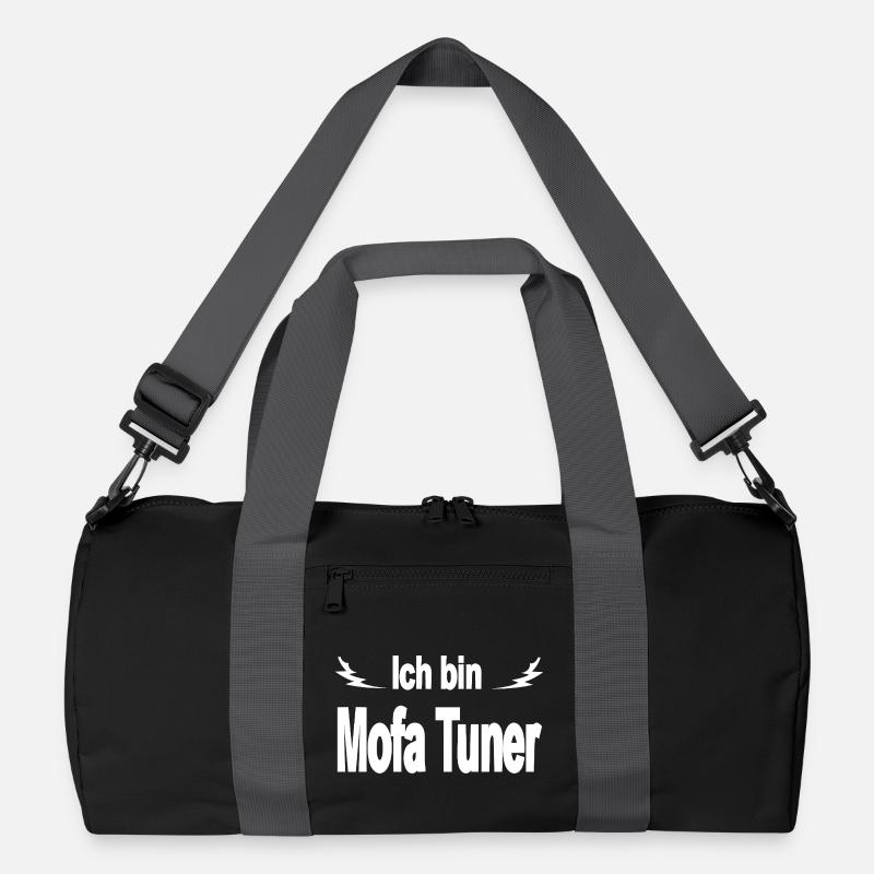 Mofa - Recycelte Duffel Bag - Schwarz/Graphitgrau