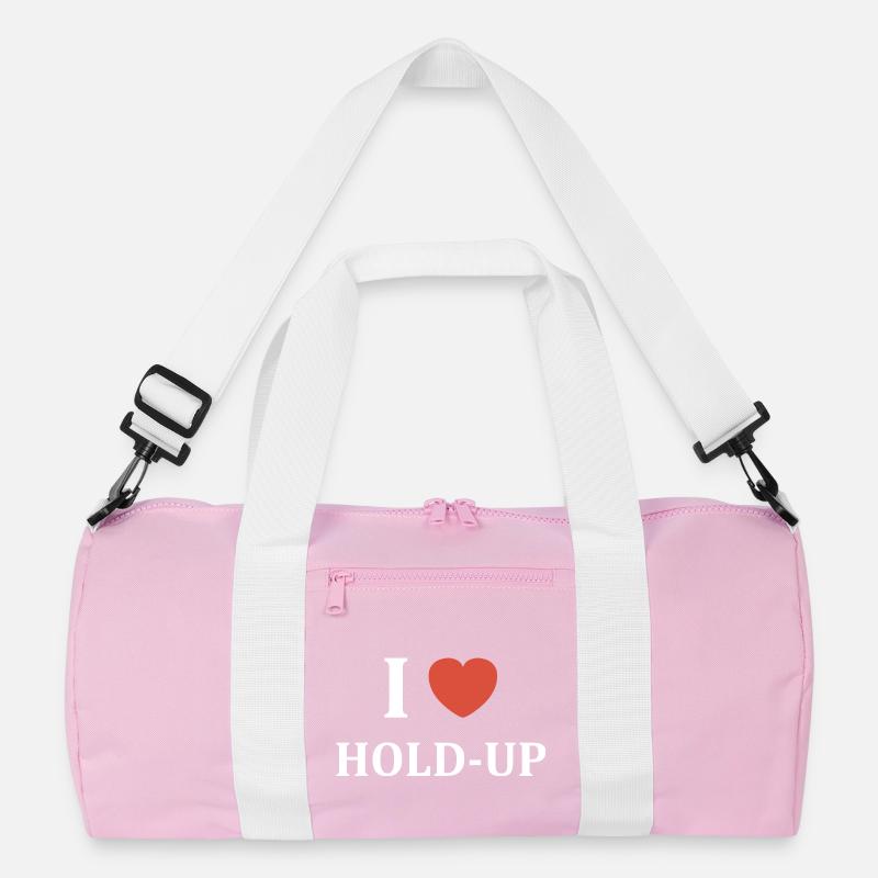 Ich mag Hold-Up Recycelte Duffel Bag