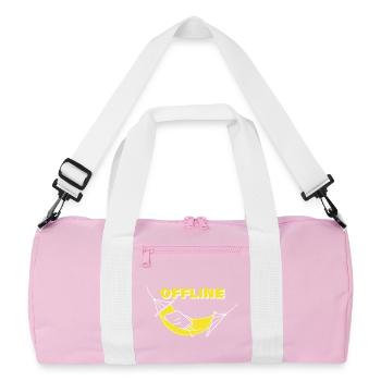 Offline - Recycled Duffel Bag - pink/white - Front