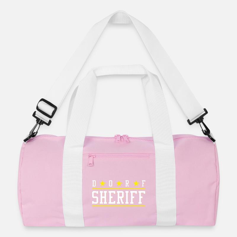 Dorf Sheriff - Polizei Dorf Polizist Hilfssherriff Recycelte Duffel Bag