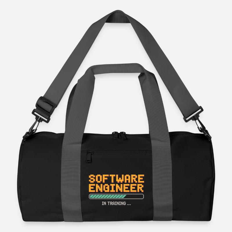 Softwareentwickler in Ausbildung Debugging Humor Recycelte Duffel Bag
