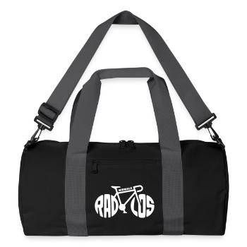 Vélo - Jamais sans roues - Sac de sport recyclé - noir/gris graphite - Devant