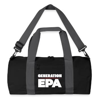 Generation EPA - Recycled Duffel Bag - black/graphite grey - Front