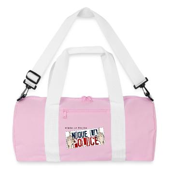 fuck the police - Recycled Duffel Bag - pink/white - Front