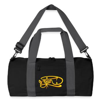 S Pion Streetwear - Sac de sport recyclé - noir/gris graphite - Devant