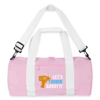 Mechanical Engineering Mechanical Engineer - Recycled Duffel Bag - pink/white - Front