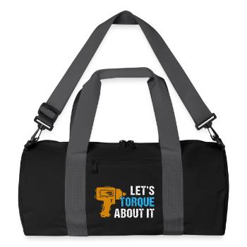 Mechanical Engineering Mechanical Engineer - Recycled Duffel Bag - black/graphite grey - Front