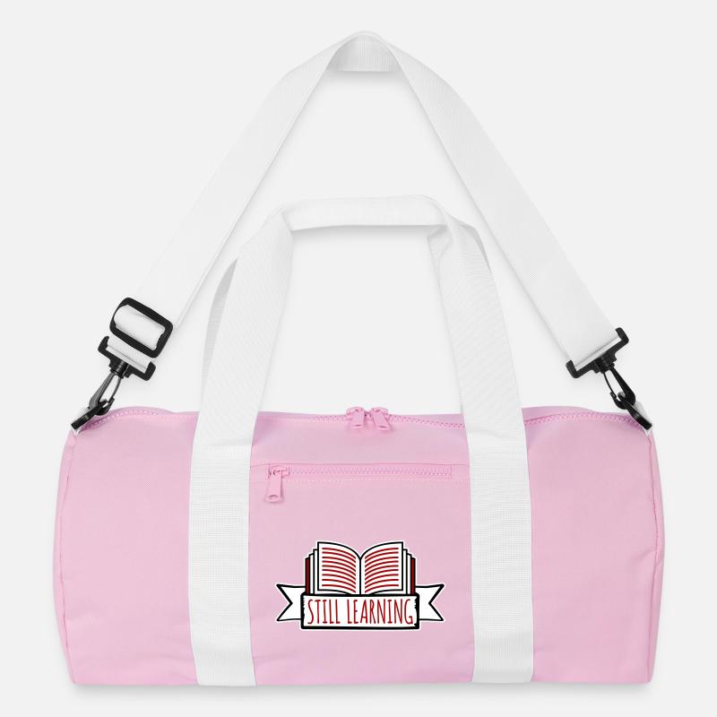 Still Learning Wachstum Schüler Motivation Spruch  Recycelte Duffel Bag