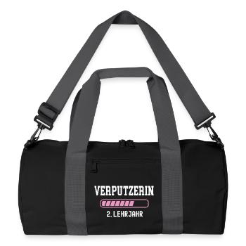 Plasterer Apprenticeship 2 Year Plasterer Apprenticeship - Recycled Duffel Bag - black/graphite grey - Front