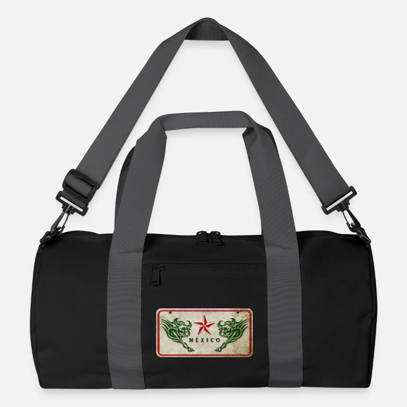 Mexiko Stier Schild Recycelte Duffel Bag