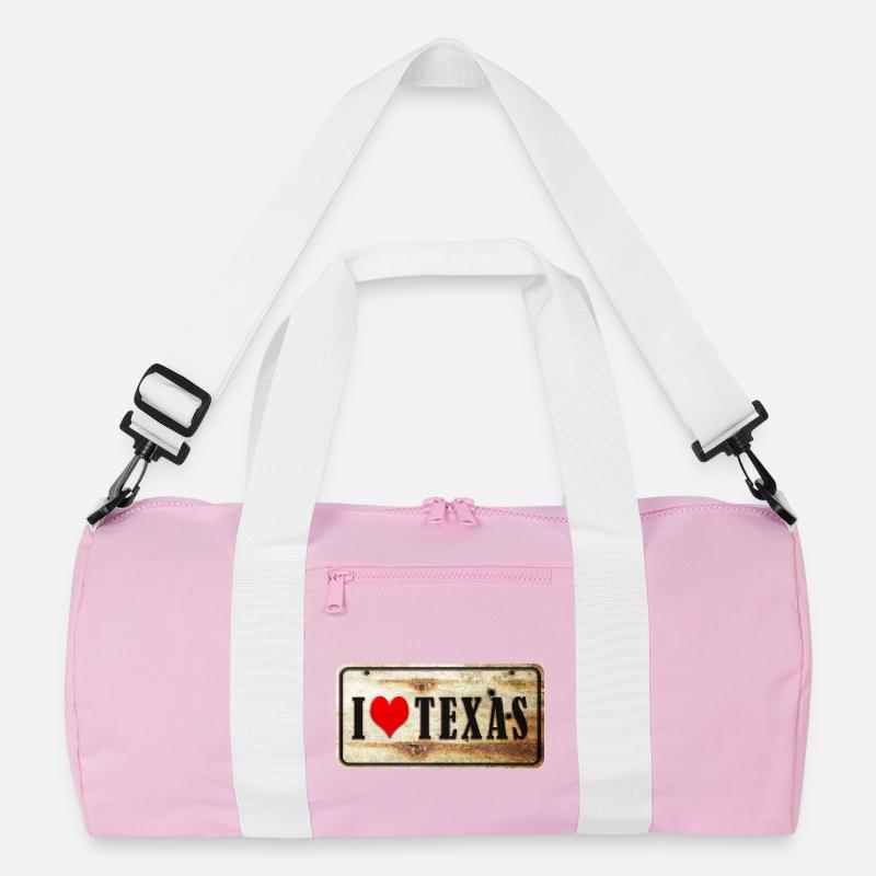 Ich liebe Texas Recycelte Duffel Bag