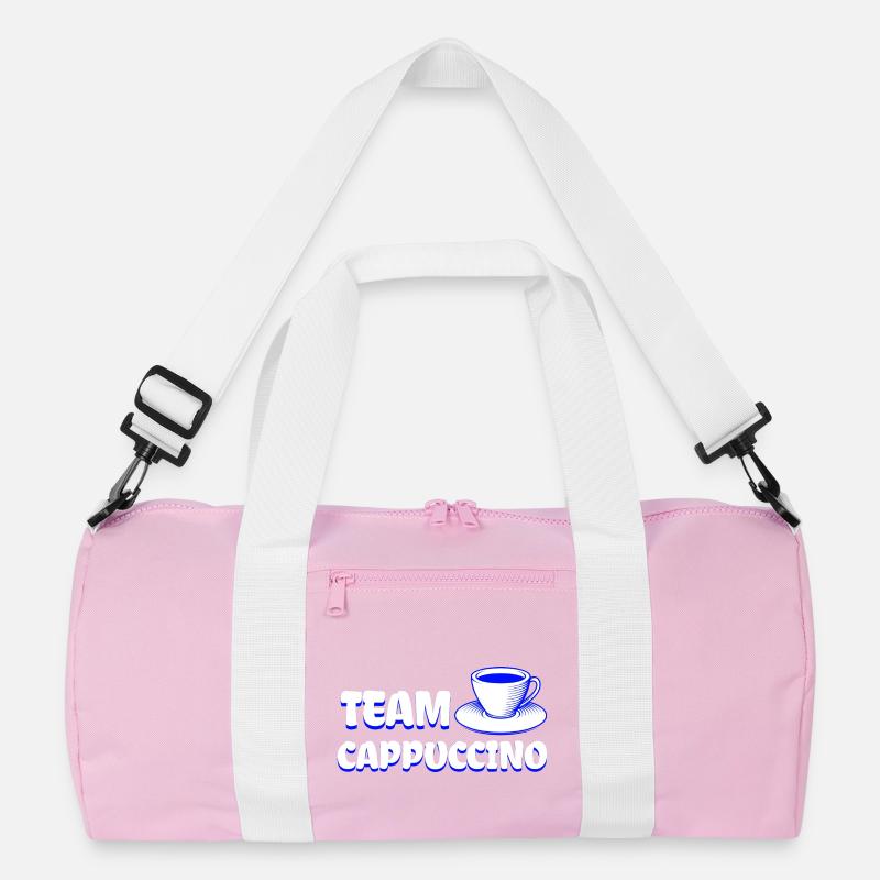 Team Cappuccino - Cooles Kaffe Design Recycelte Duffel Bag