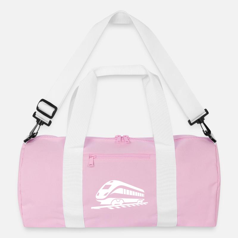 Railway Drawing Recycled Duffel Bag