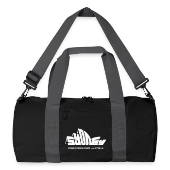 Sydney, Australie, Australien, Touristes locaux - Sac de sport recyclé - noir/gris graphite - Devant
