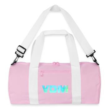 VDM - Sac de sport recyclé - rose/blanc - Devant