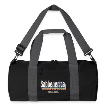 T-shirt Sicilia sabbenerica Salutation sicilienne - Sac de sport recyclé - noir/gris graphite - Devant