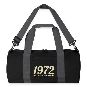 1972 - Recycled Duffel Bag - black/graphite grey - Front
