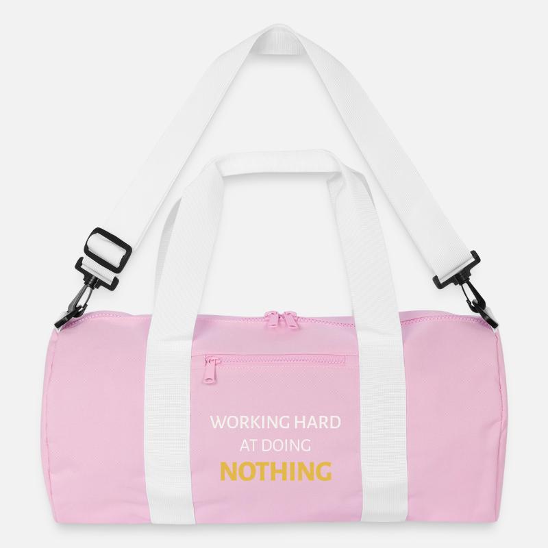 Hart daran arbeiten, nichts zu tun Recycelte Duffel Bag